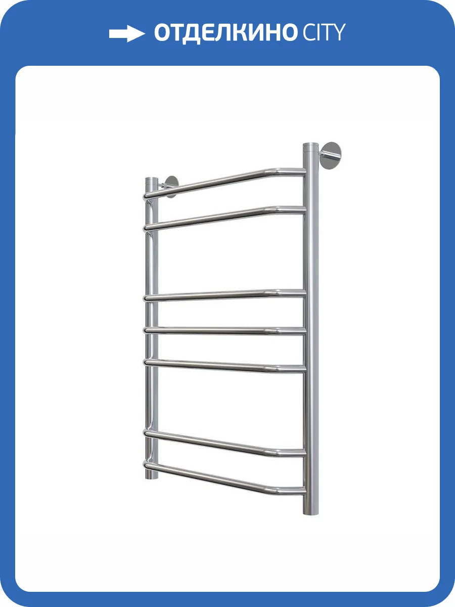Полотенцесушитель водяной Aringa Лана AR03028CH 50x80, хром фото 6