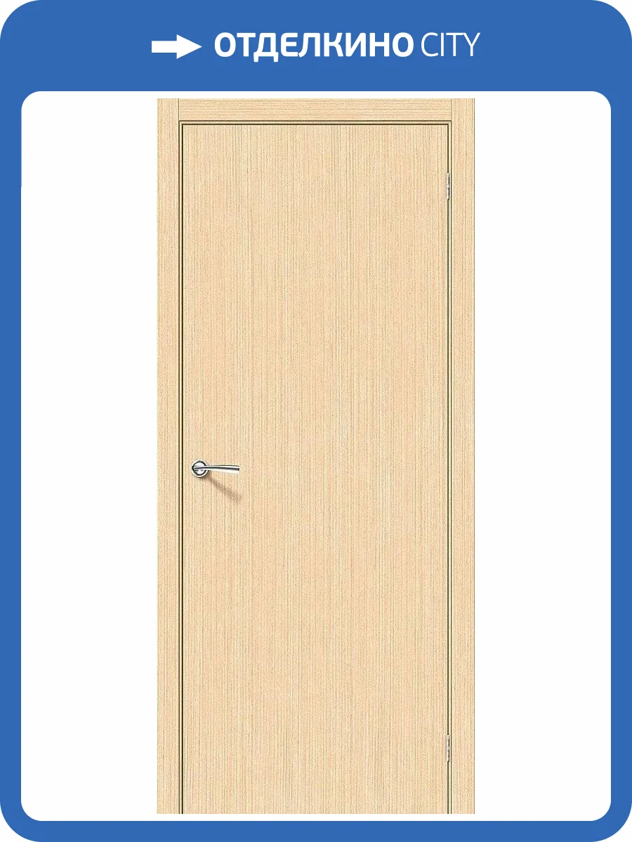Межкомнатная дверь Bravo 003-0711 Соло-0.V Ф-22 БелДуб 190x60 фото 2