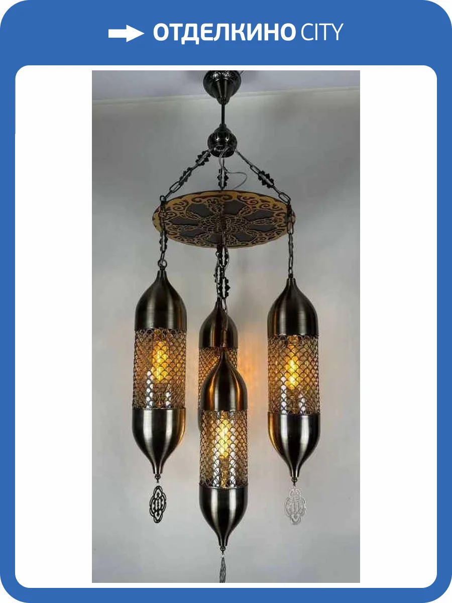 Люстра подвесная Alfa Light F1524-14 фото 2