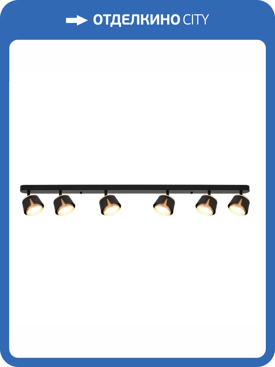 Светильник потолочный Arte Lamp Amaks A8028PL-6BK фото 2