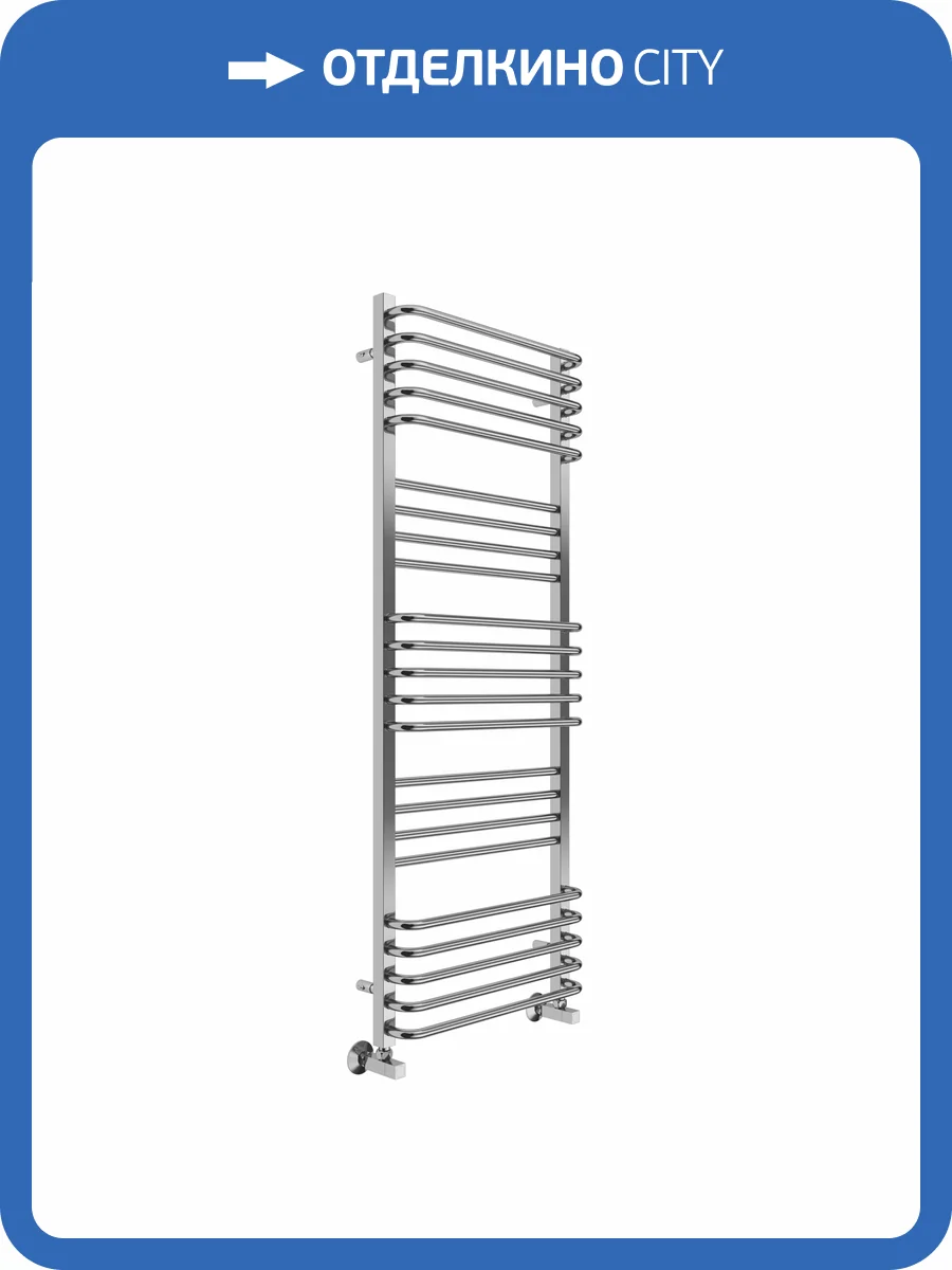 Полотенцесушитель Terminus Соренто П23 50x140, водяной фото 4