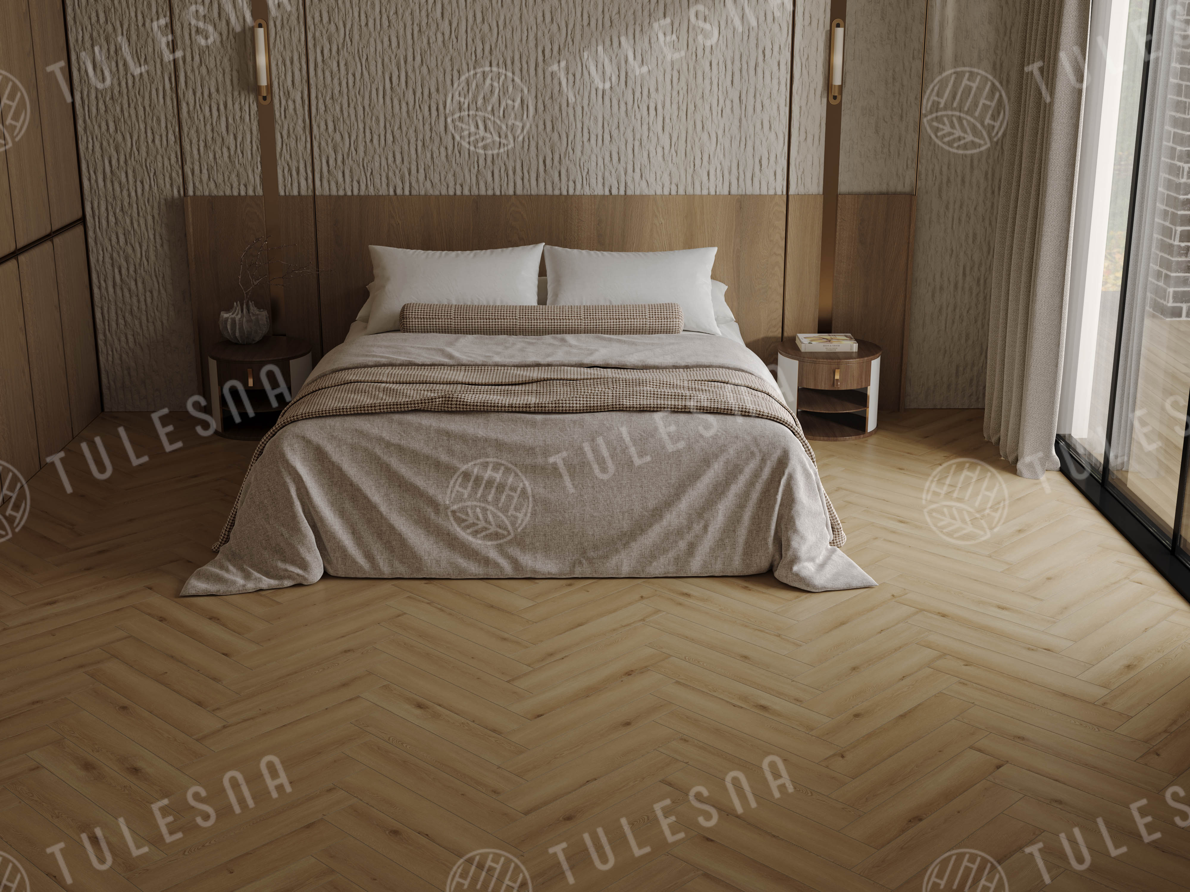 Ламинат Tulesna Селена Паркет (Selene Parquet) 12/34 4V LF504-28 Пирин 121x605 фото 2
