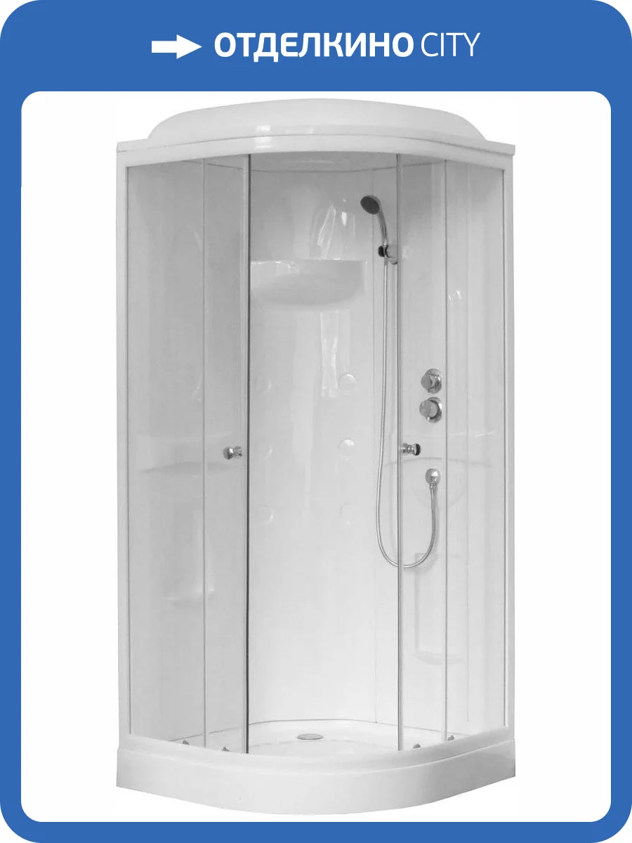 Душевая кабина Royal Bath RB 90HK1-T с низким поддоном фото 5