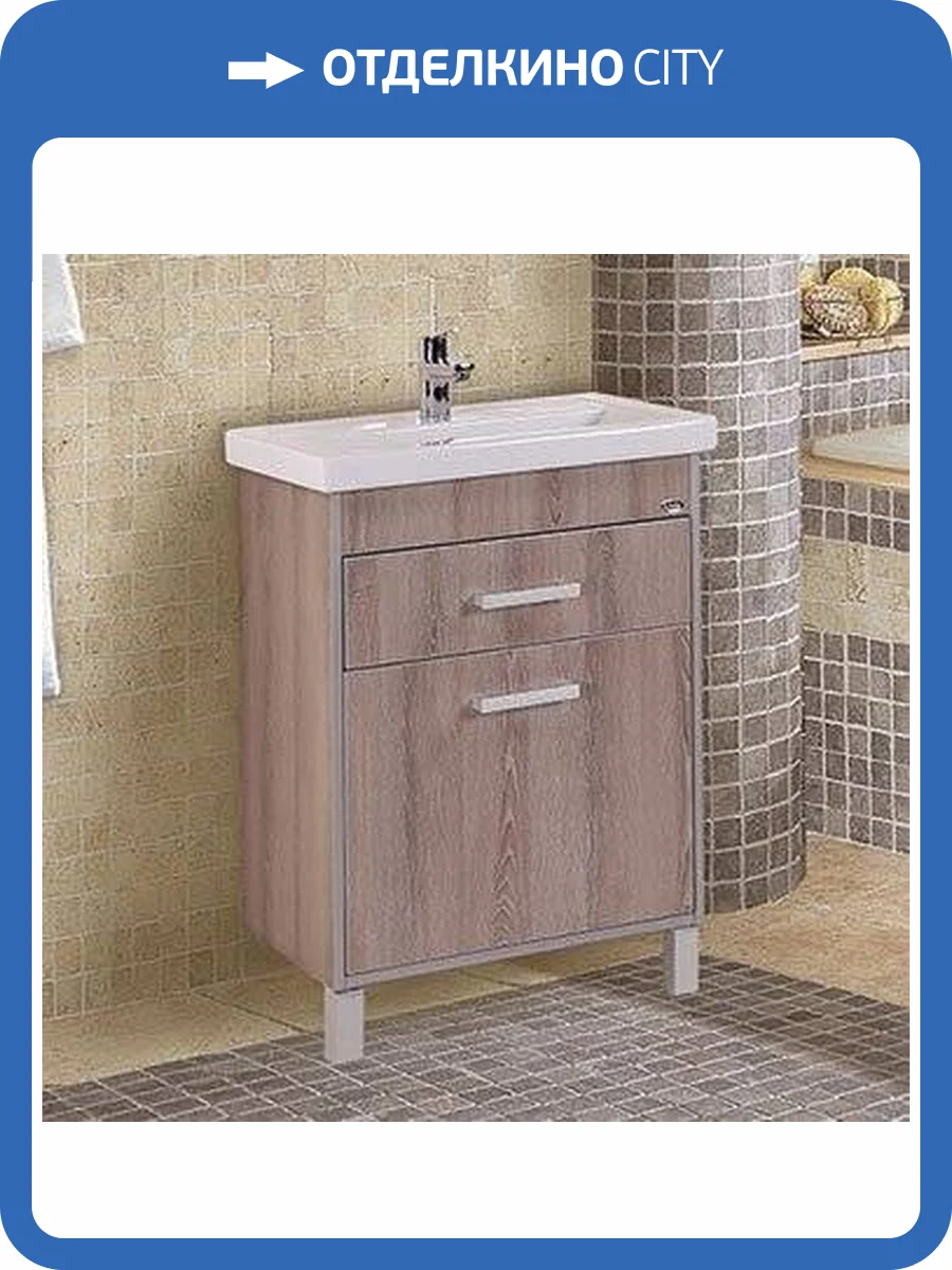 Тумба с раковиной Onika Натали 60 фото 10