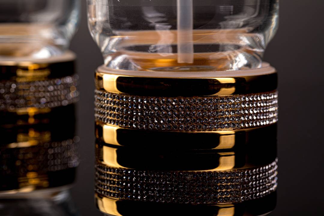 Дозатор Boheme Royale Cristal Black 10929-ROYALE-G-B Gold фото 4