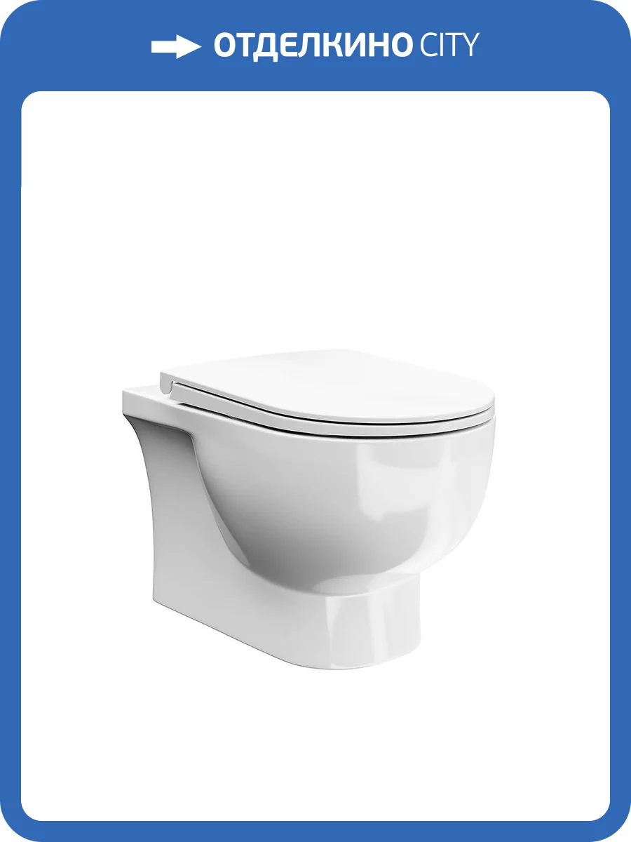 Унитаз подвесной Kerama Marazzi Buongiorno BG.Pro.wc.02 PRO белый глянцевый фото 5