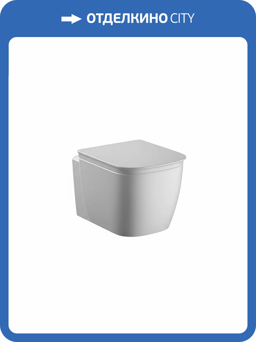 Унитаз подвесной La Fenice Simpla FNC-09-SIM-UP безободковый, с крышкой-сиденьем микролифт, белый глянцевый фото 7