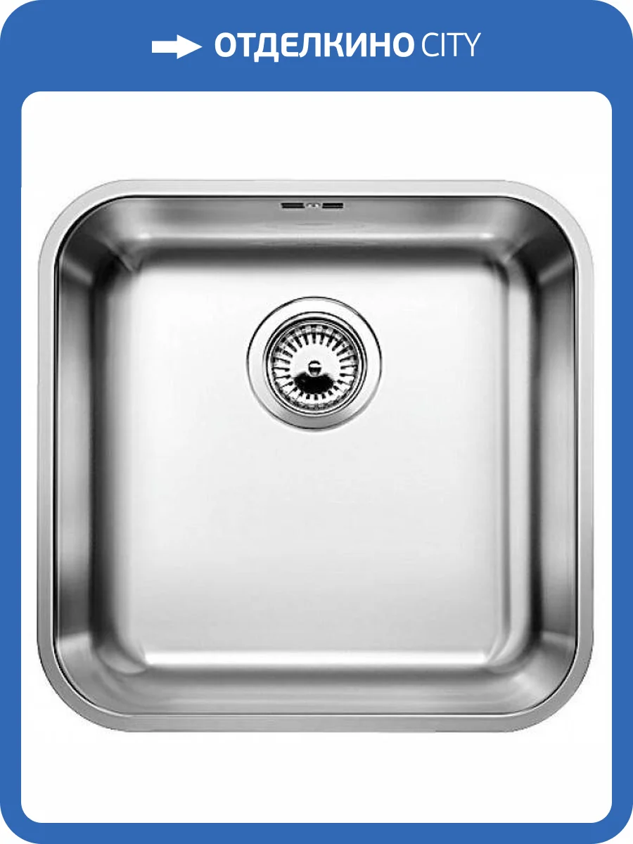 Мойка кухонная Blanco Supra 340-U 518199 нержавеющая сталь фото 5