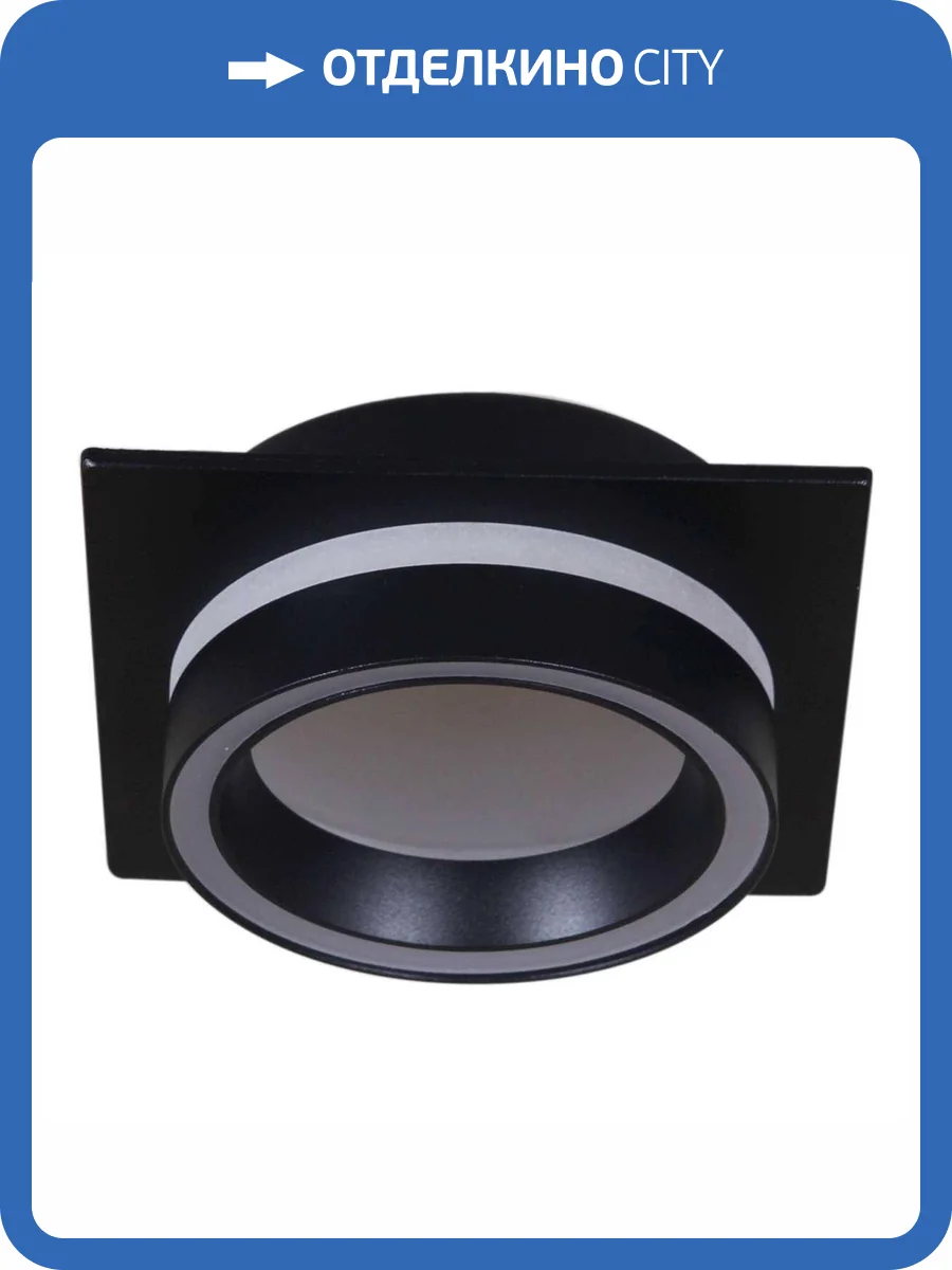 Встраиваемый светильник Reluce Technical 53003-9.0-001LD GX53 BK фото 3