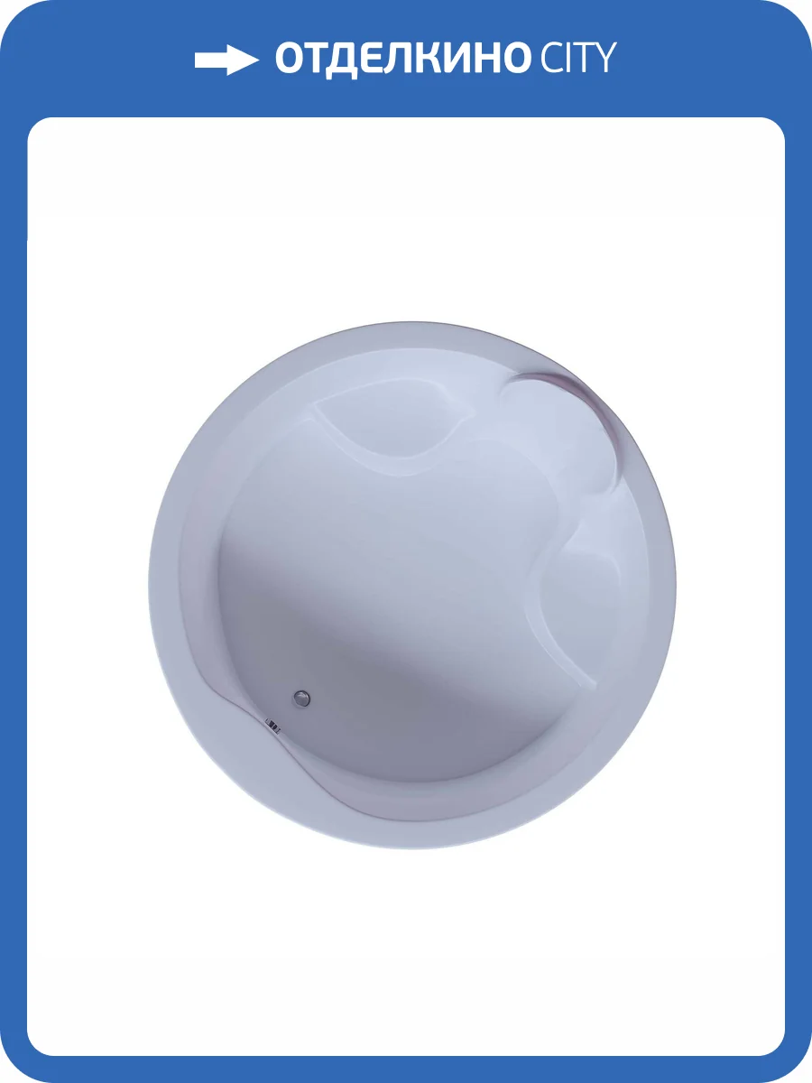 Акриловая ванна Aquatek Аура AUR180-0000033 180x180 с вклеенным каркасом фото 6