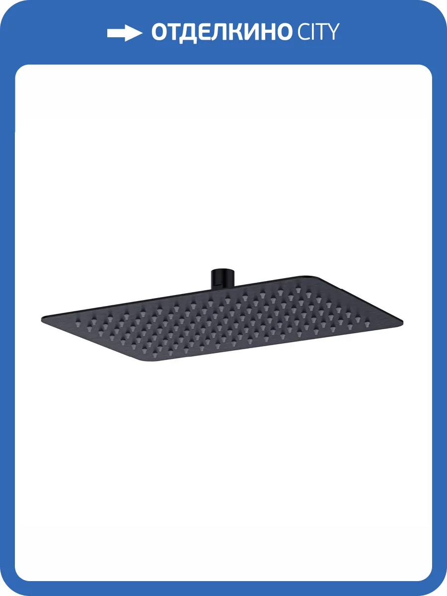 Лейка для душа Lemark LM9490BL черная фото 3