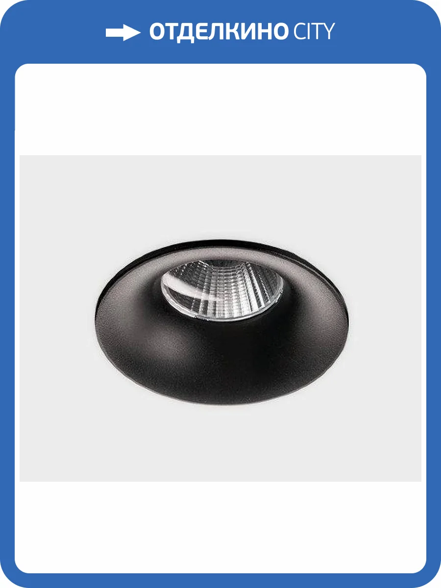 Встраиваемый светильник Italline IT06-6016 black 3000K фото 3