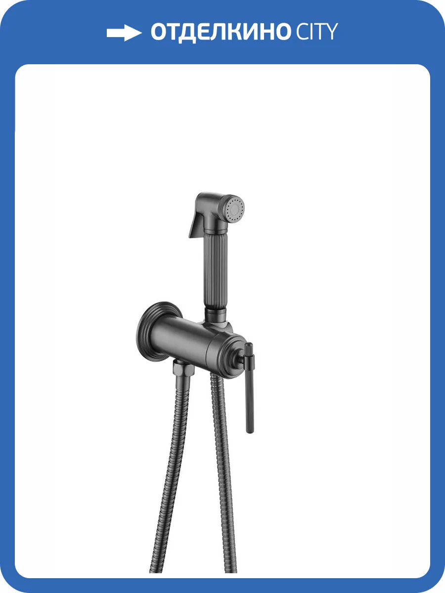 Гигиенический душ Boheme Eterna 177-GM Gun Metal фото 3