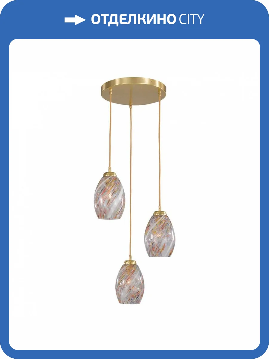 Подвесная люстра Reccagni Angelo L 10034/3 фото 5