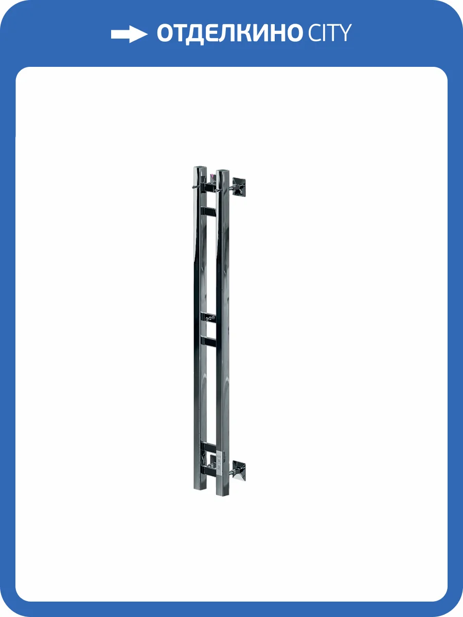 Полотенцесушитель электрический Comfysan Alto-K 013271 EC-2 120/10 хром фото 3