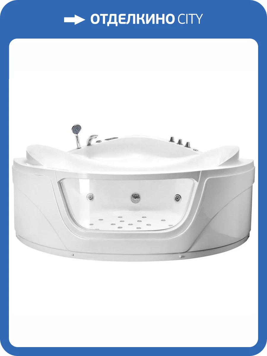 Акриловая ванна Gemy G9247 K 165x165 фото 6