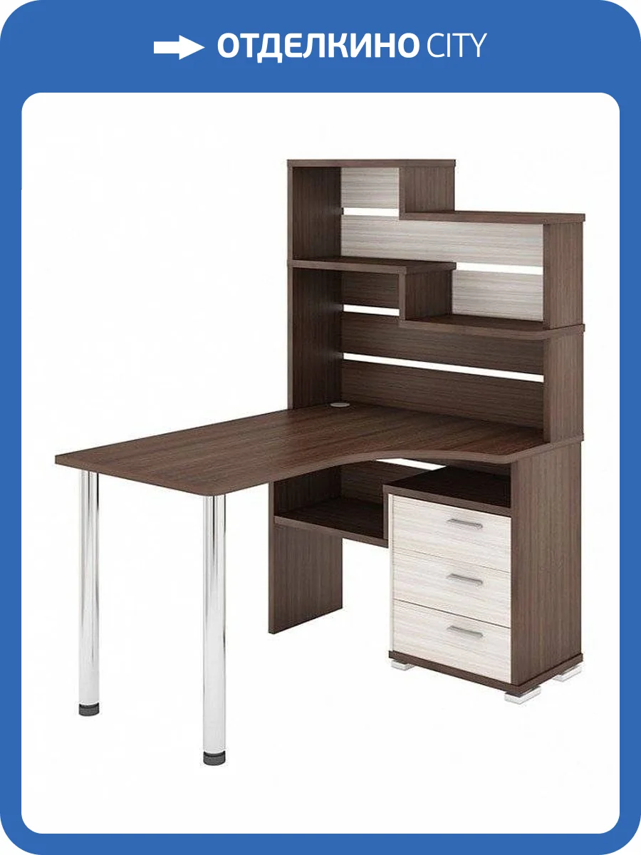 Стол компьютерный Merdes Домино MER_SR-132_SHK-PRAV фото 2