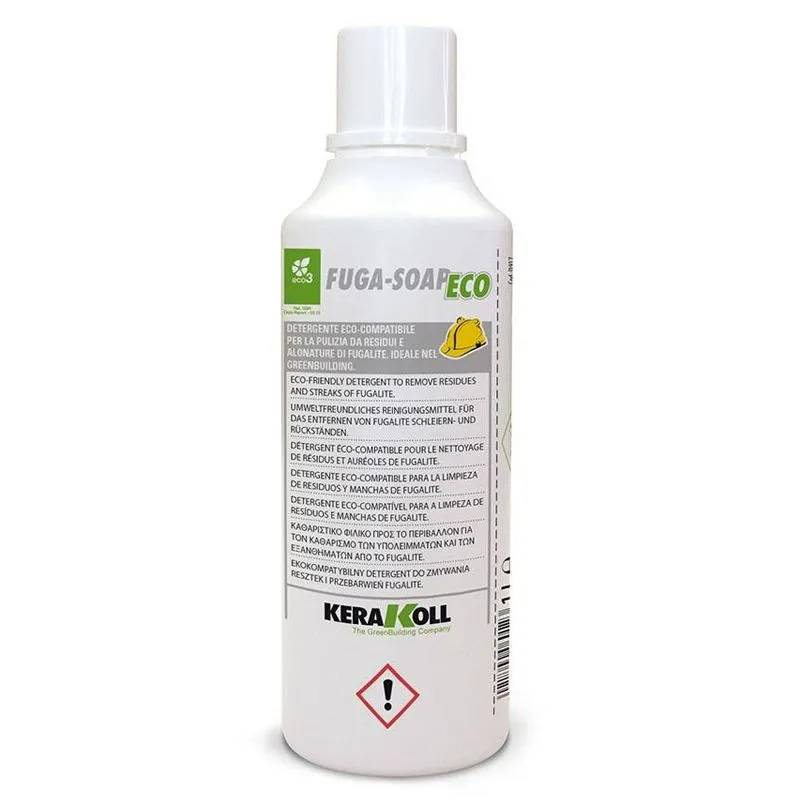 Очиститель эпоксидной затирки Kerakoll Fuga-Soap Eco Бутыль 1 л ...