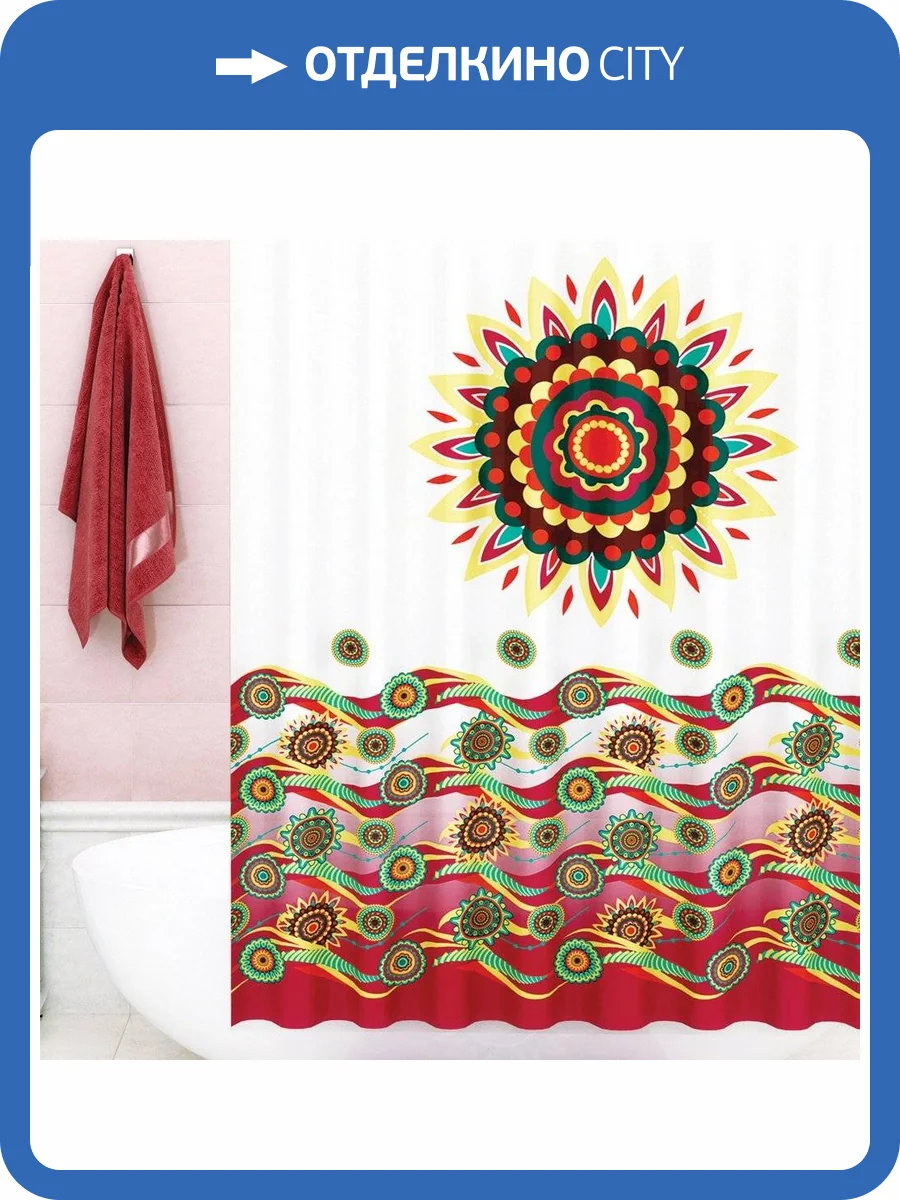 Штора для ванной Wasserkraft Isen SC-40101 фото 10