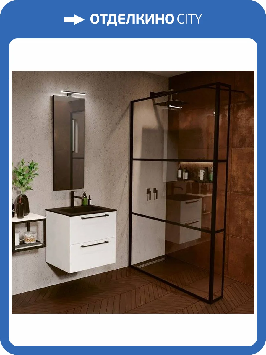 Душевая перегородка Riho Grid GB402 90 см фото 4