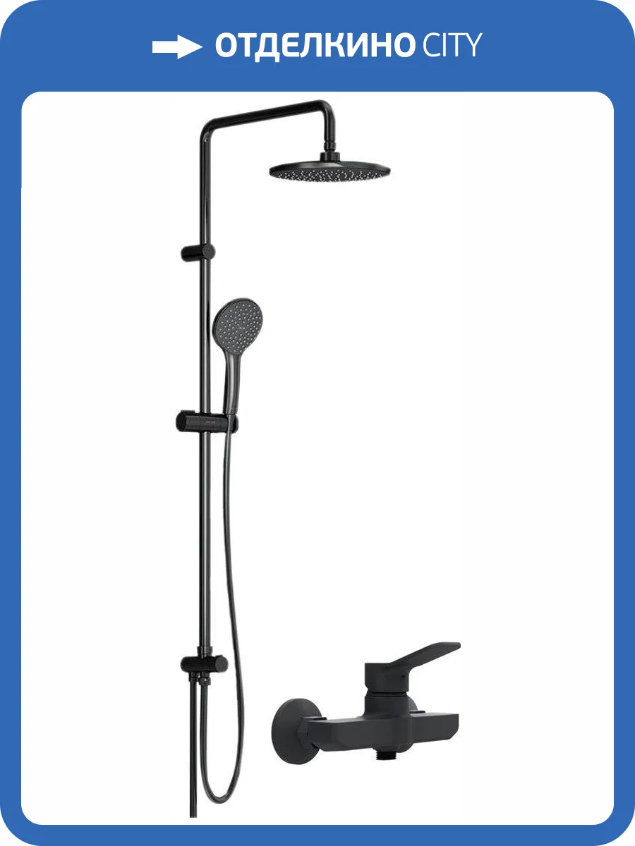 Душевой комплект Am.Pm Gem Душевая стойка F0790022 + Смеситель F85A20022 фото 14