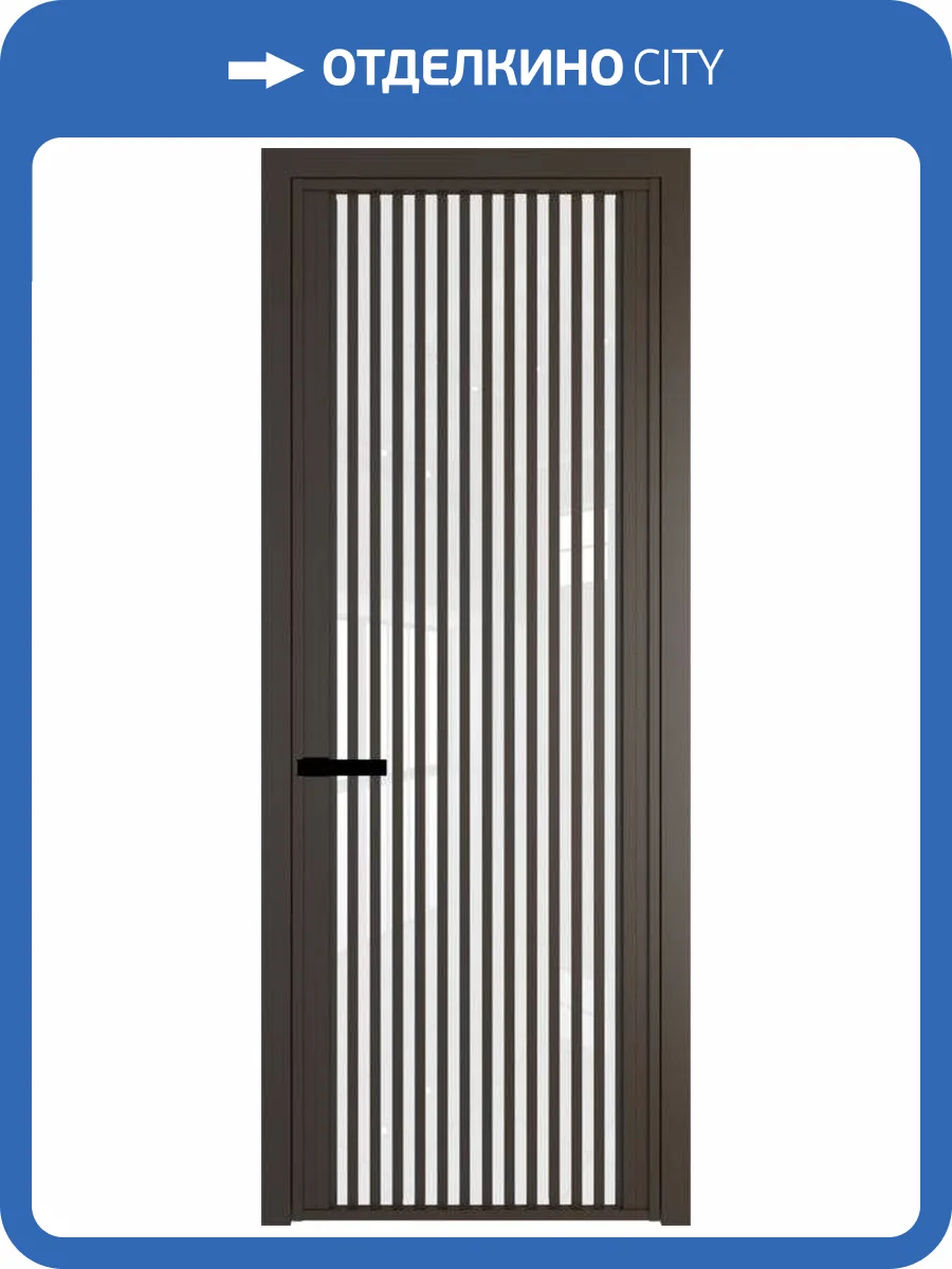 Межкомнатная дверь Profil Doors 3 AGP цвет профиля Деорэ, стекло безопасное 6 мм белый триплекс 800x2000 фото 2