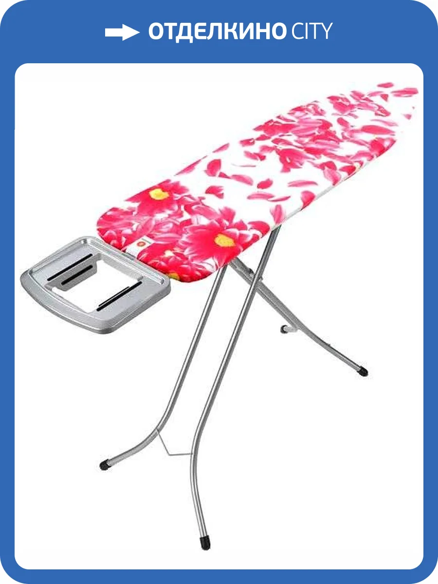 Гладильная доска Brabantia B 134227 124х38, розовый сантини фото 3