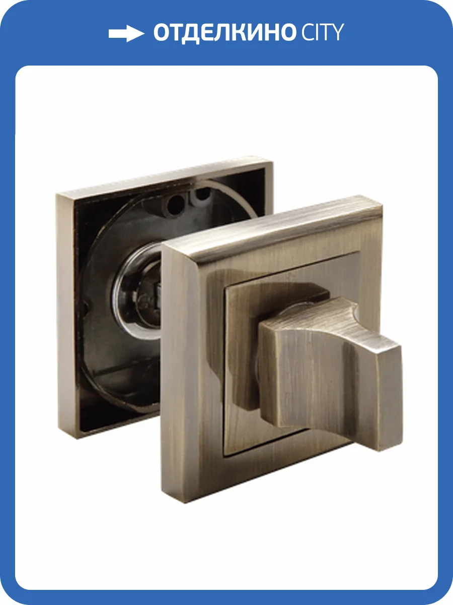 Завертка сантехническая Rucetti RAP WC-S AB Античная бронза фото 2