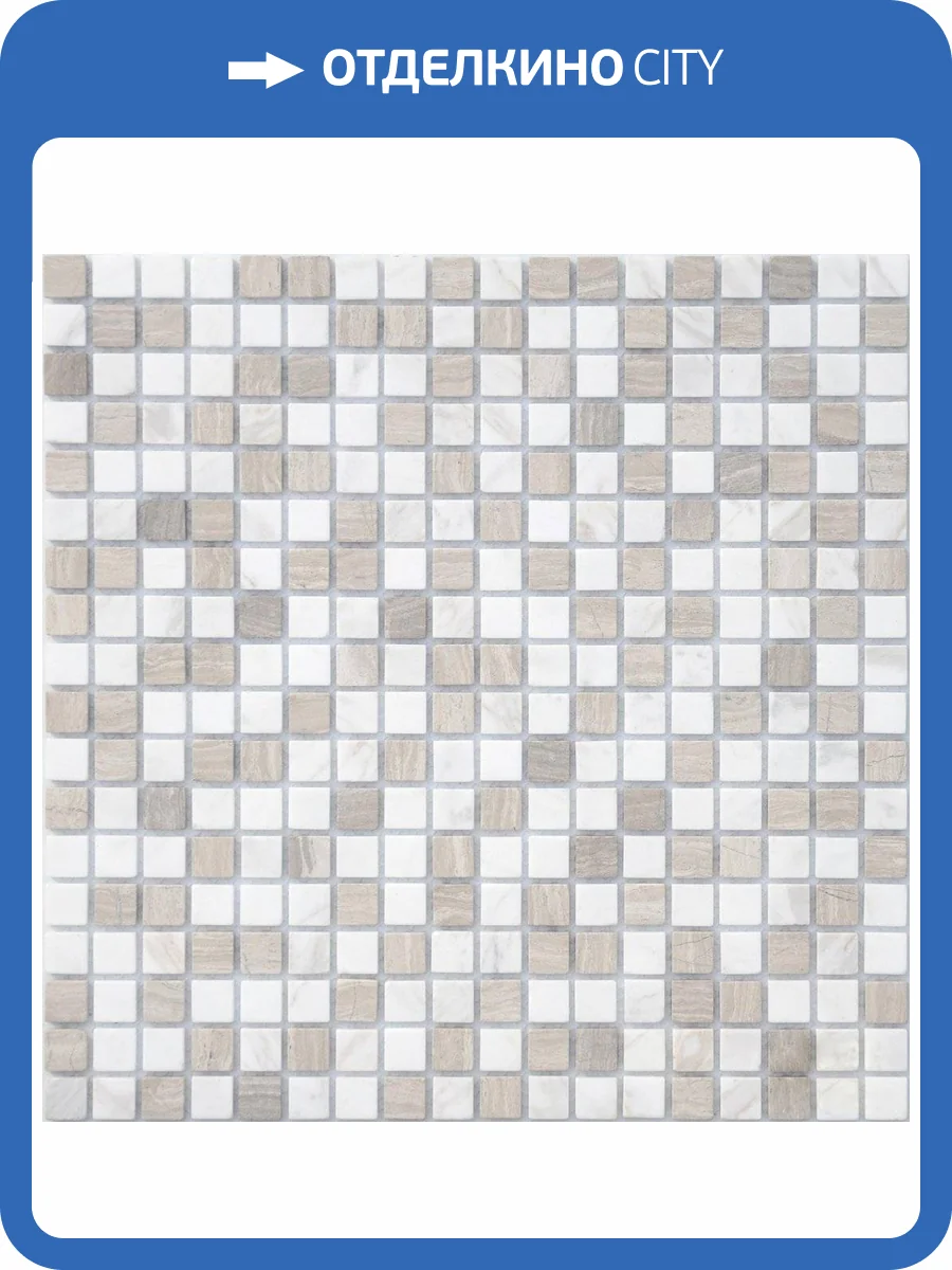 Мозаика LeeDo Pietrine 4 Pietra Mix 2 Mat (1.5x1.5) 30.5x30.5 фото 2