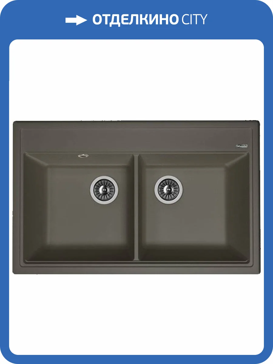 Мойка кухонная Florentina Липси 820 антрацит фото 4