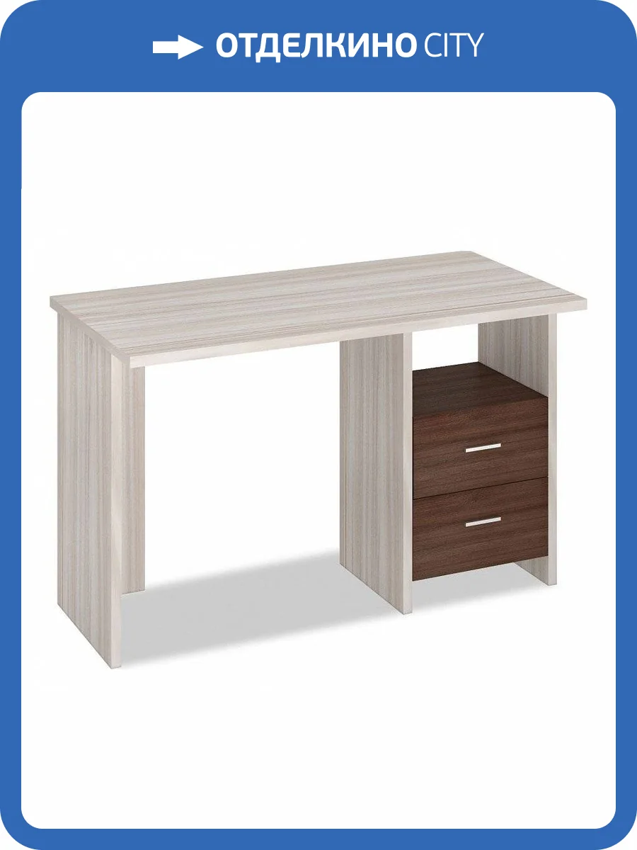 Стол письменный Merdes Домино Лайт MER_SKL-Pryam120_KSH фото 2