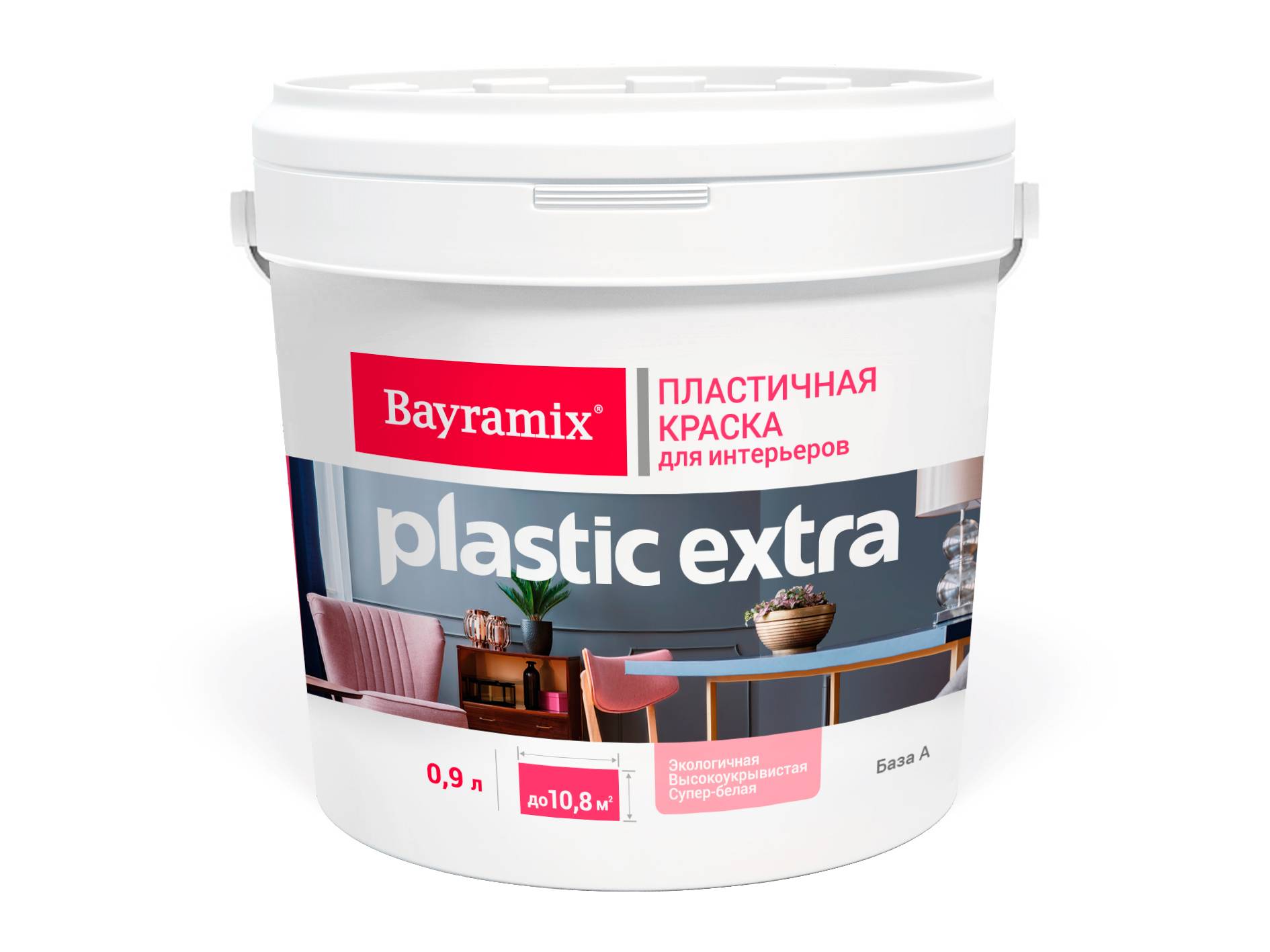 Краска Bayramix Plastik Extra 0.9 л