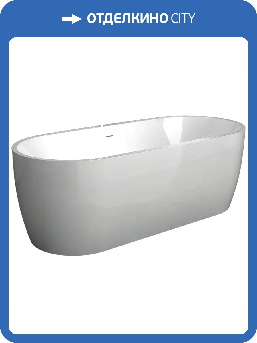 Акриловая ванна Abber AB9219 176x80 фото 4
