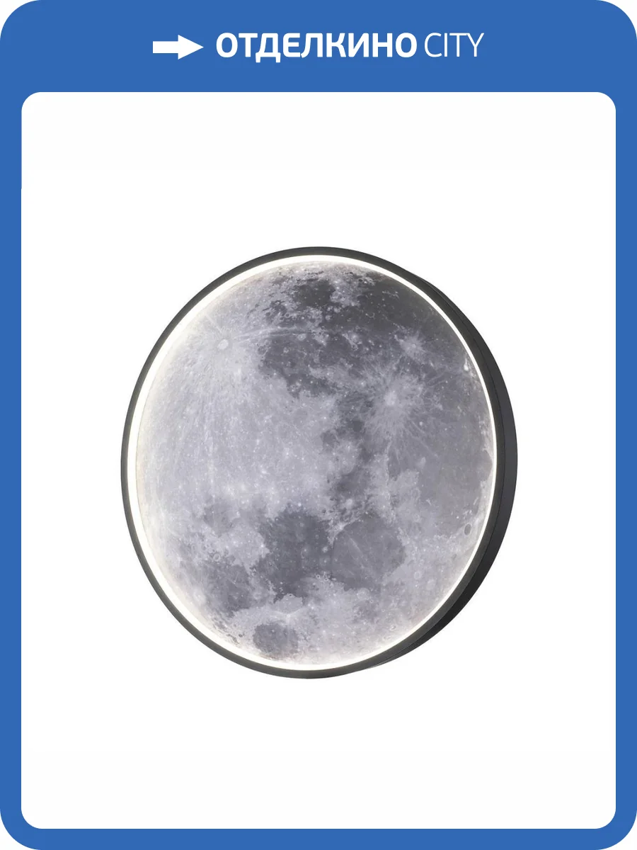 Настенно-потолочный светильник Escada Planet 10226/SG LED Луна фото 4