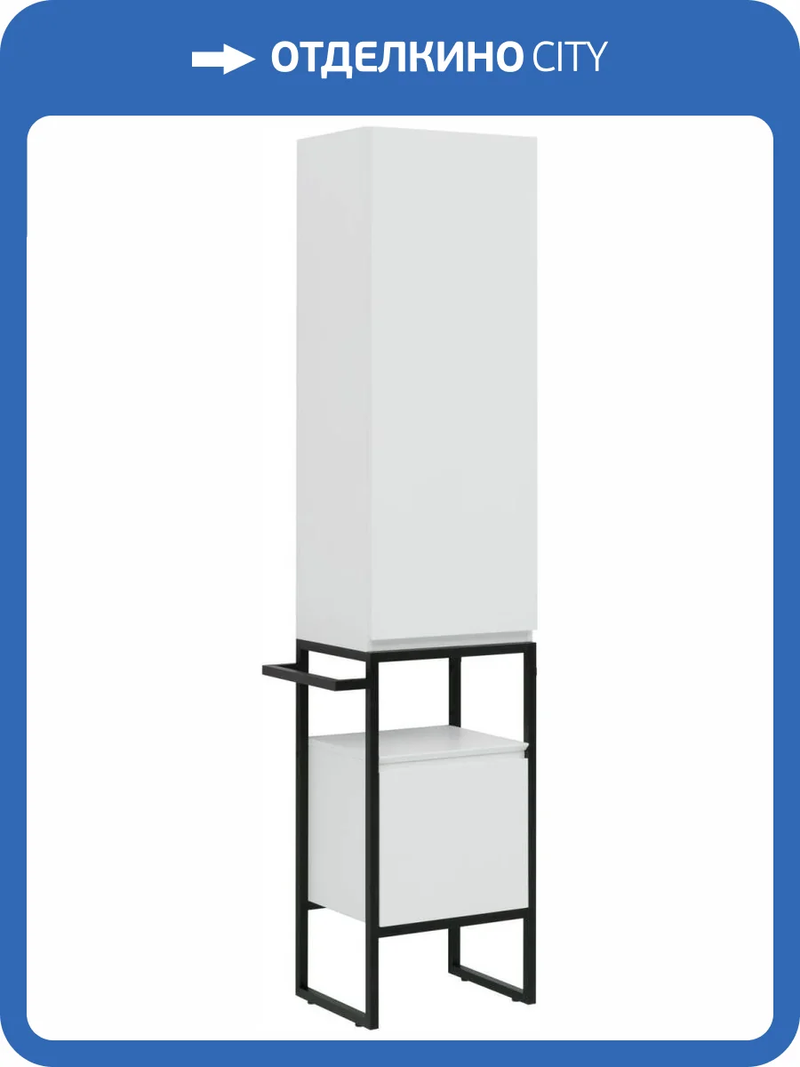 Шкаф-пенал Allen Brau Priority 1.31005.WM белый матовый, 40x180 R фото 9