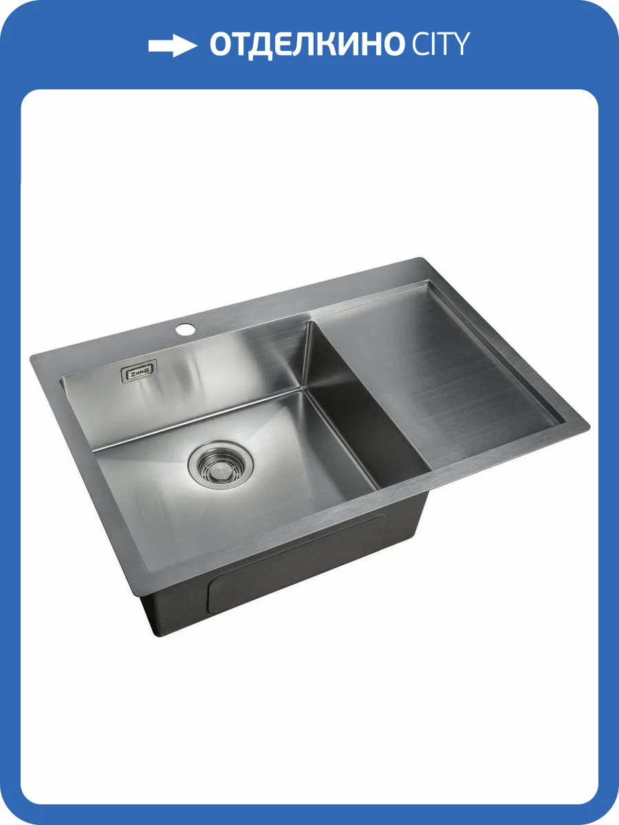 Мойка кухонная Zorg Light ZL R 780510-L фото 3