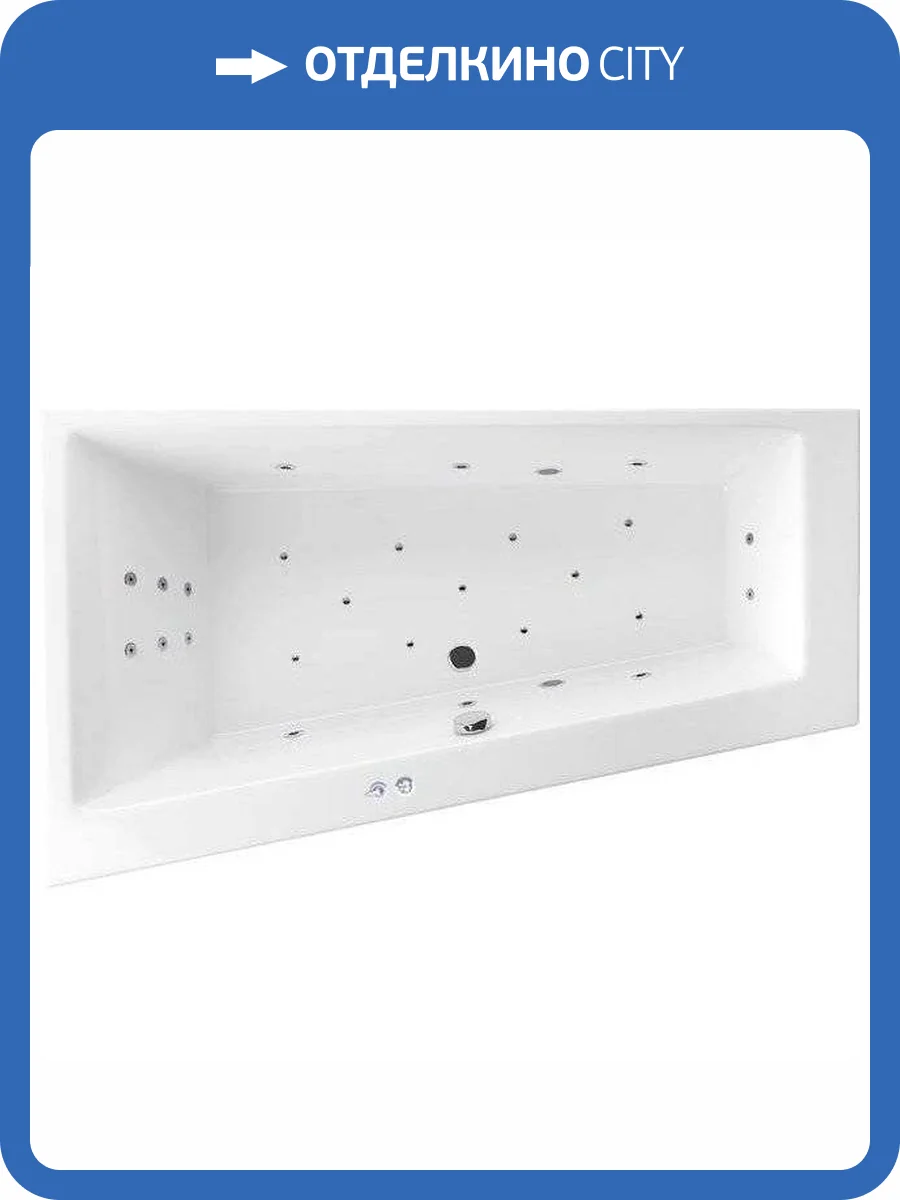 Акриловая ванна Excellent Sfera Slim WAEX.SFL17S.ULTRA.CR 170x100 левая фото 12