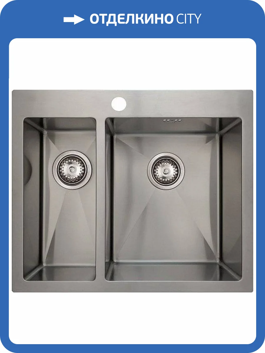Мойка кухонная Seaman Eco Marino SMV-575DL.A фото 4