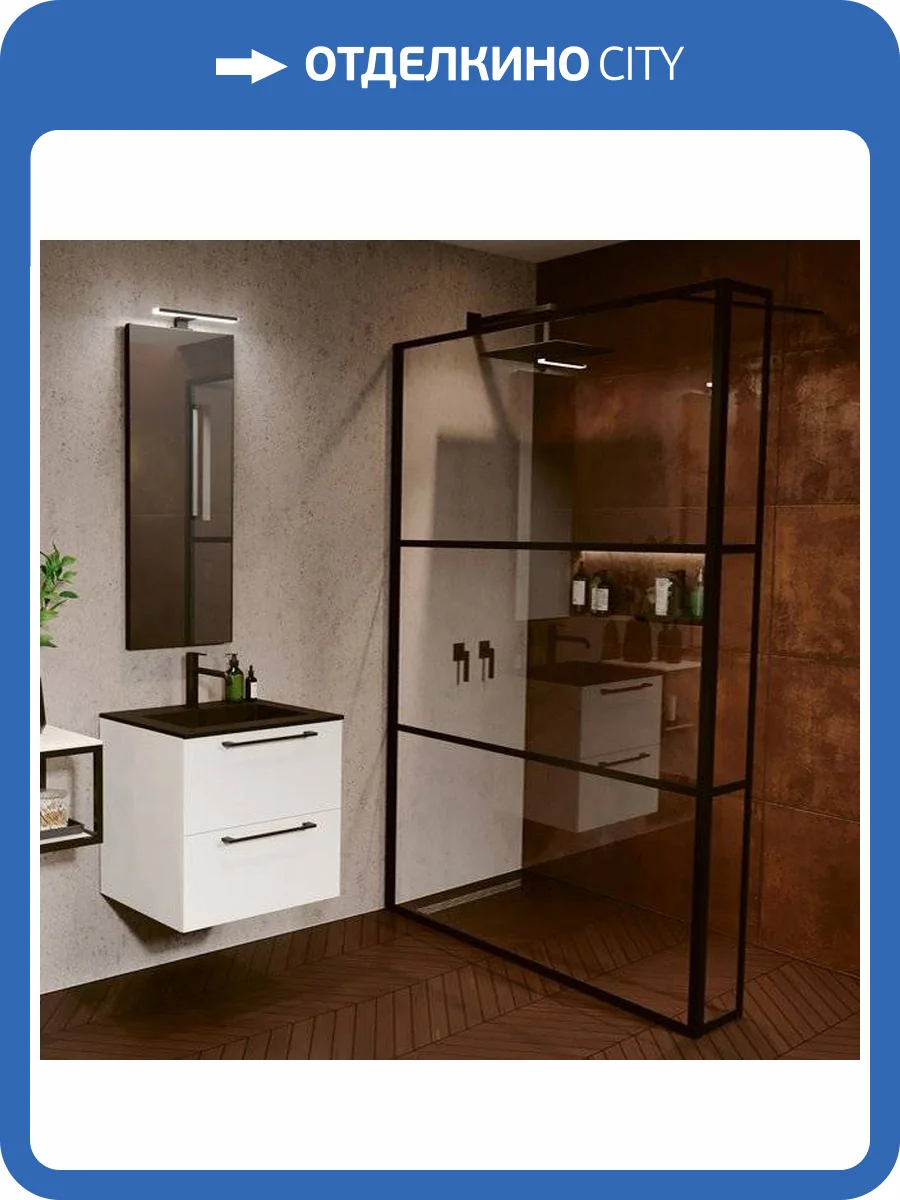 Душевая перегородка Riho Grid GB402 100 см фото 4