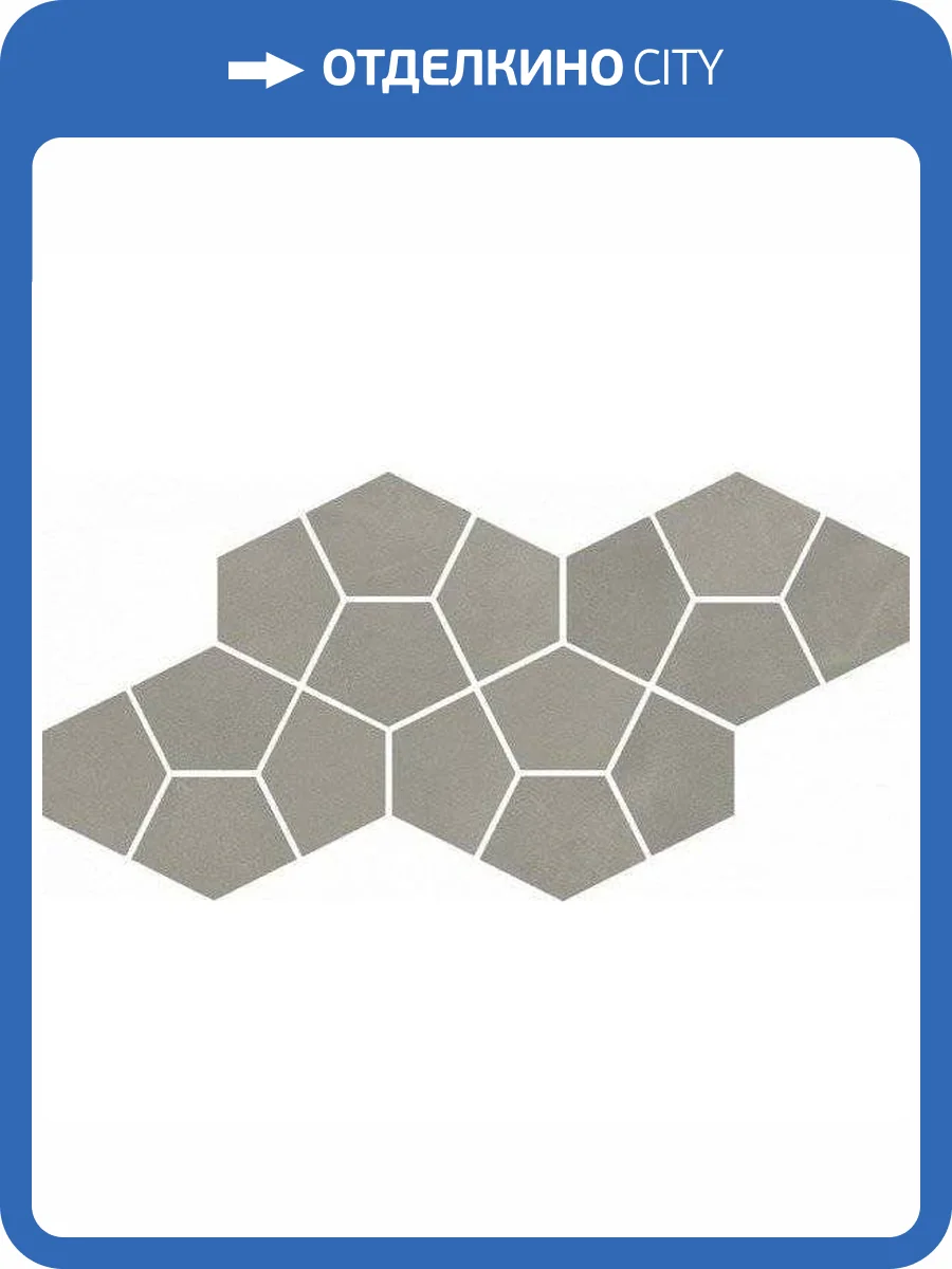 Мозаика Italon Continuum 620110000184 Iron Mosaico Prism 20.5x41.3 фото 2