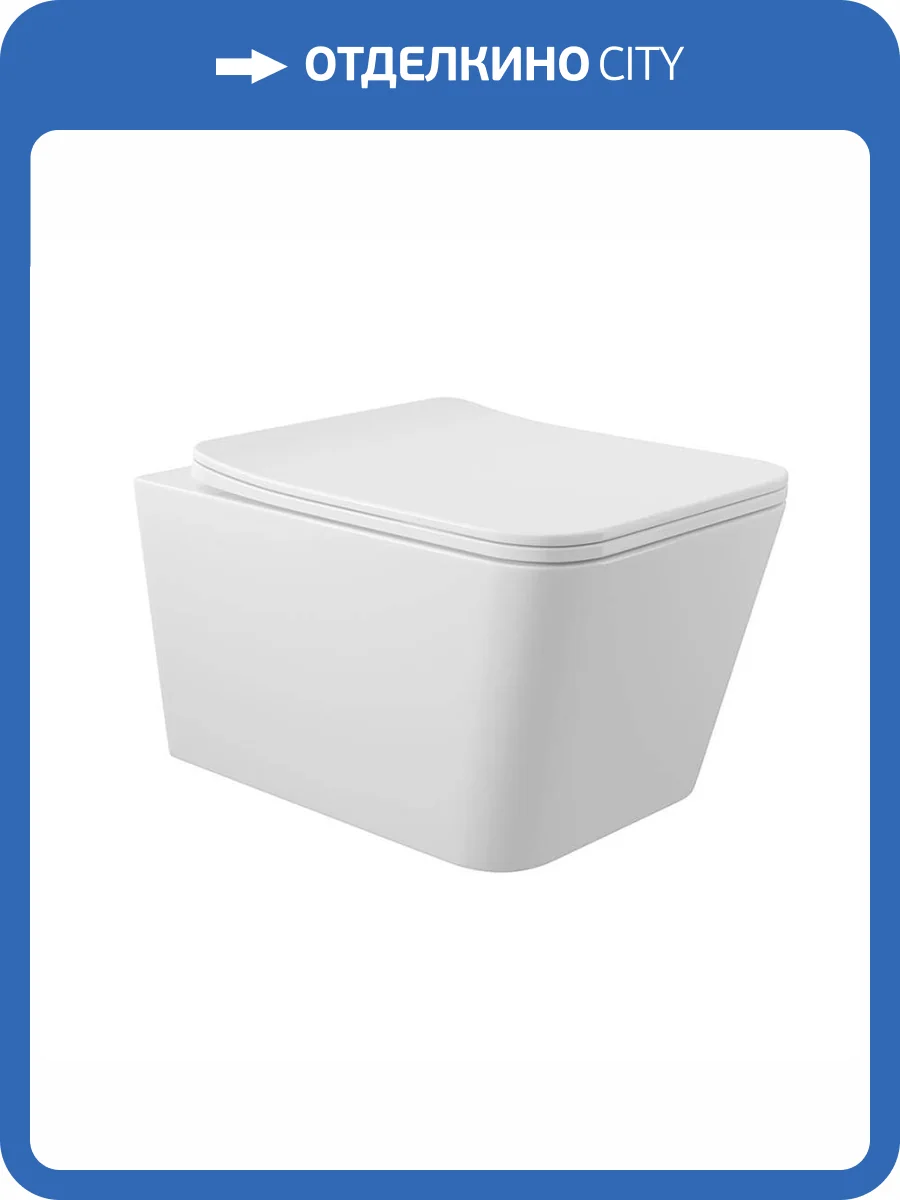 Унитаз подвесной Aqueduto Macio Tornado MACT2110 безободковый, с микролифтом, глянцевый белый фото 6