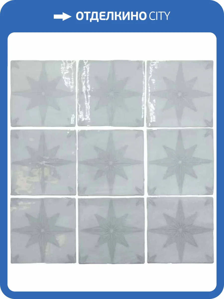 Керамическая плитка Ape Ceramica Fado A037556 Carmo Sky 13x13 фото 4