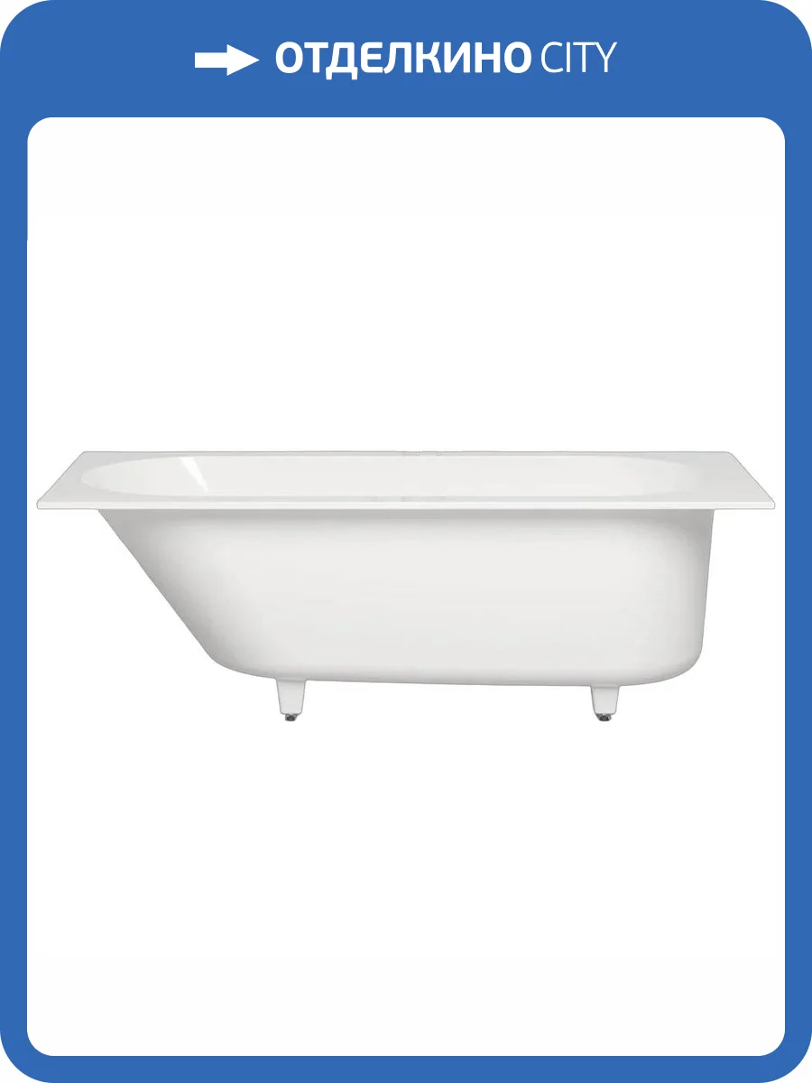 Ванна из искусственного камня Salini Ornella S-Sense 102311M 170x75 матовая фото 7