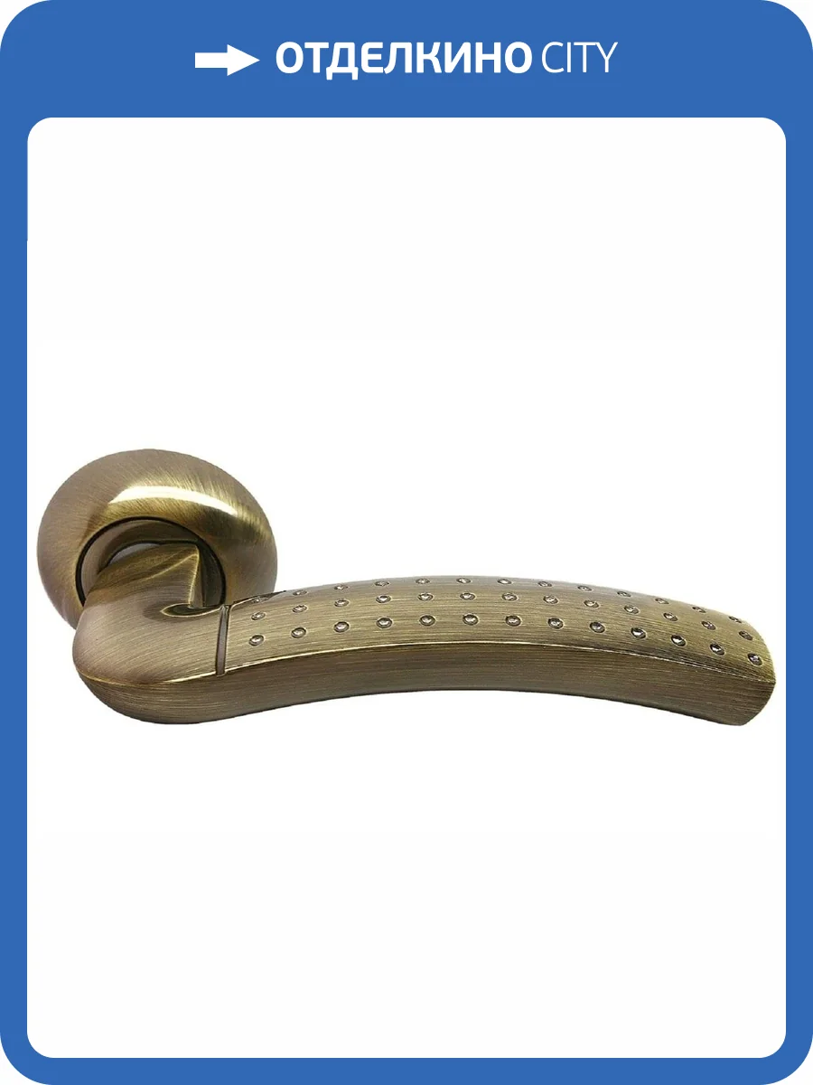 Дверная ручка Rucetti RAP 7 AB античная бронза фото 6