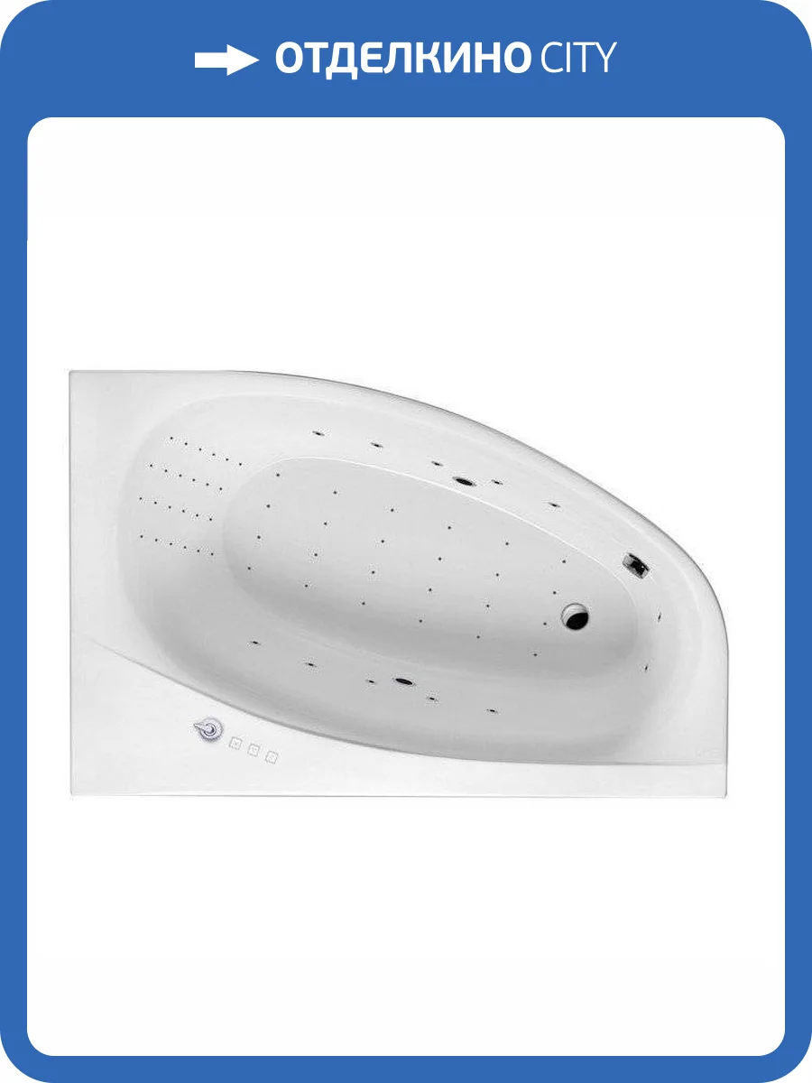 Акриловая ванна Excellent Kameleon NANO WAEX.KMP17.NANO.CR 170x110 правая, хром фото 10