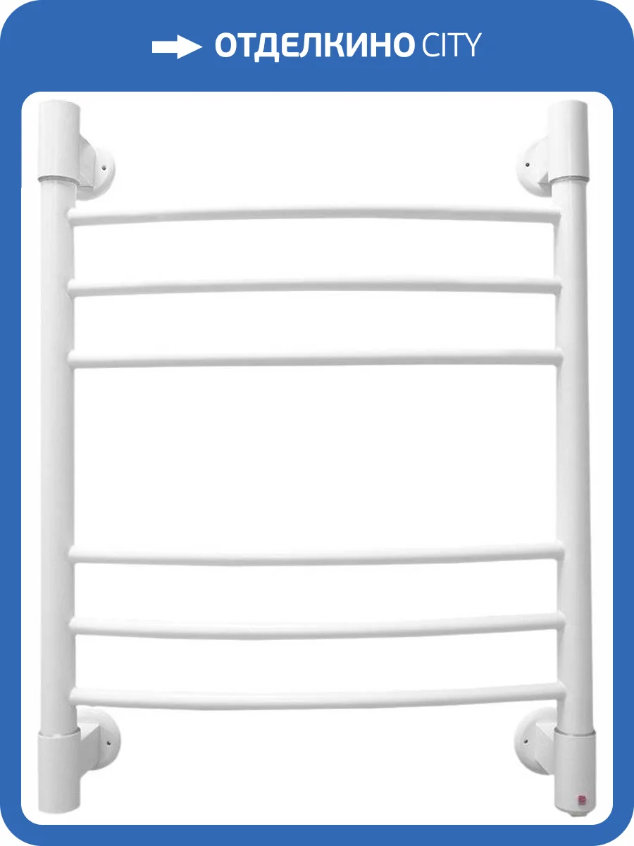 Полотенцесушитель электрический Energy Ergo2 65x50 белый матовый фото 4