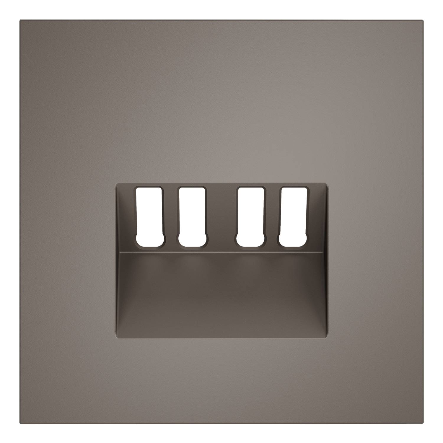 Лицевая панель для акустической розетки Voltum S70 VLS001514 капучино фото 2