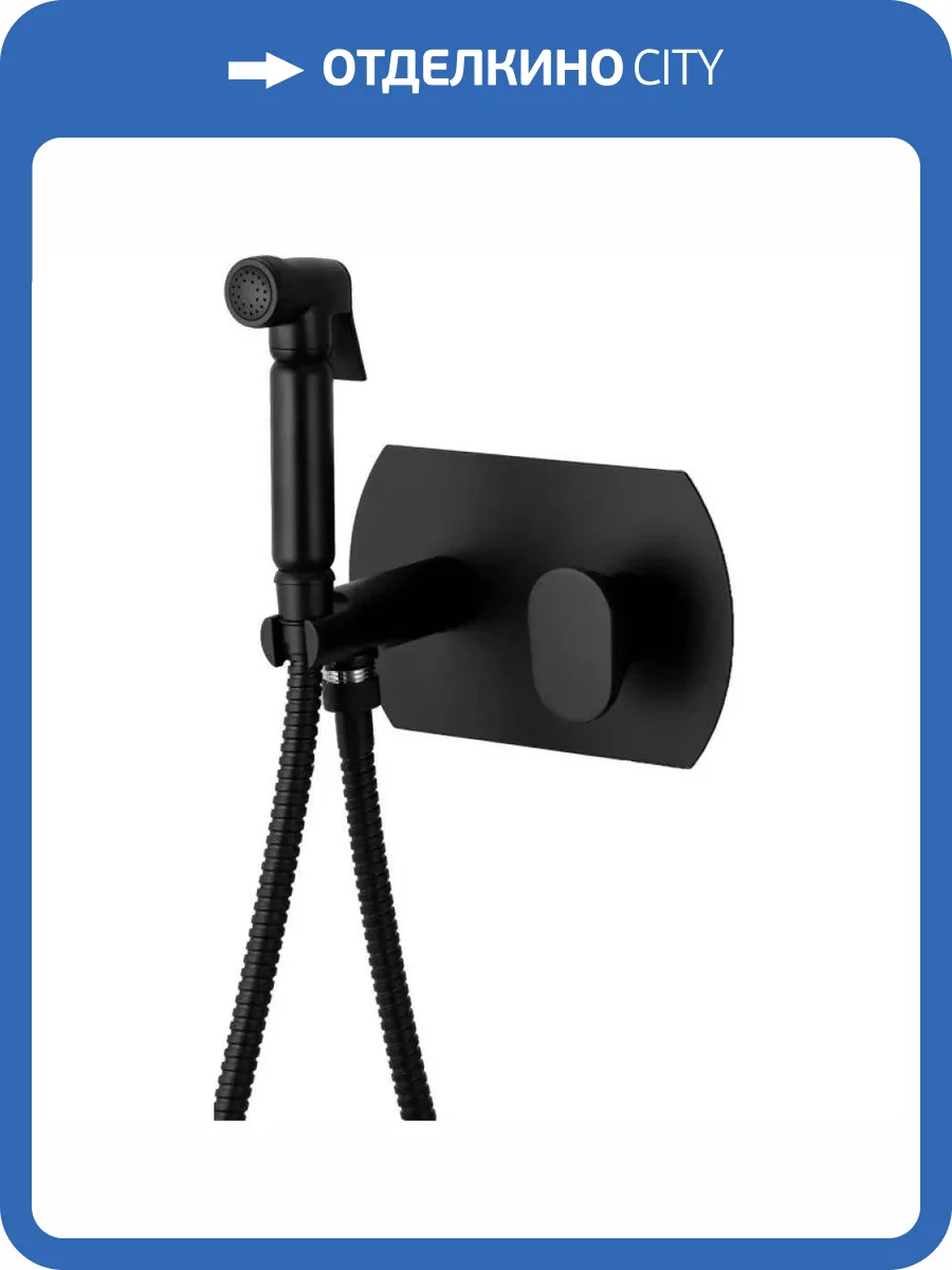 Гигиенический душ Remer Infinity I60NO черный матовый фото 3