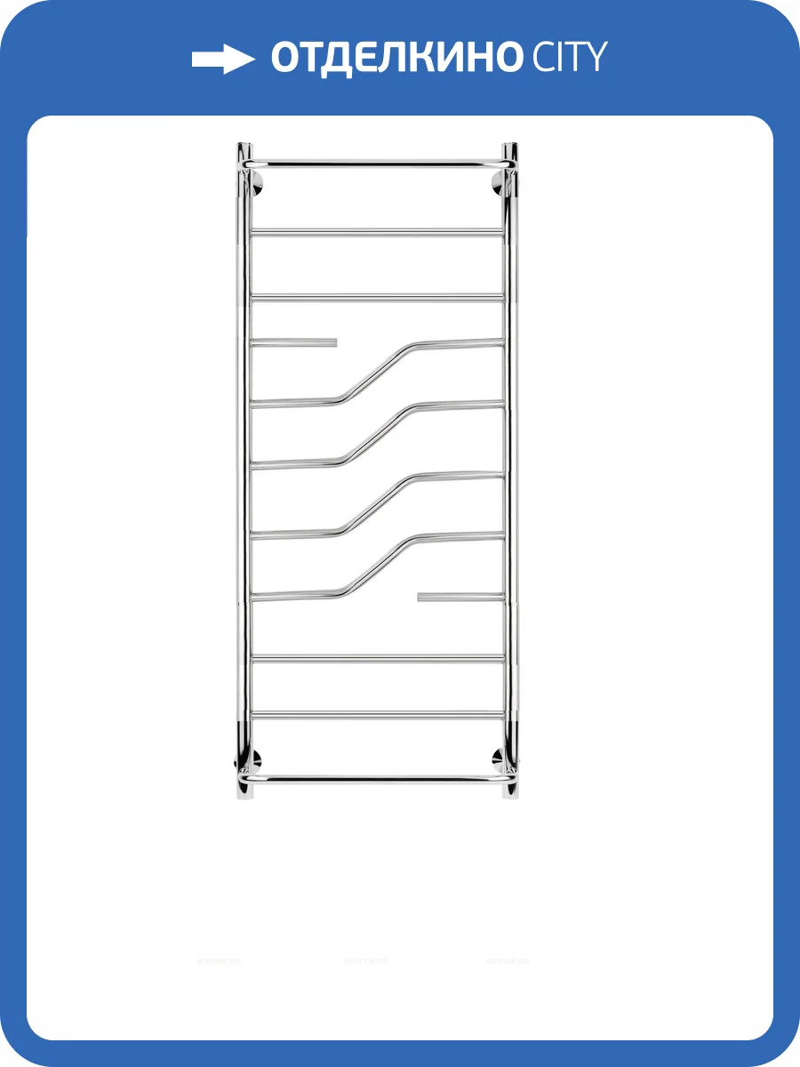 Полотенцесушитель электрический Secado Риволи 4603777458294 СП 120x40, R, хром фото 2