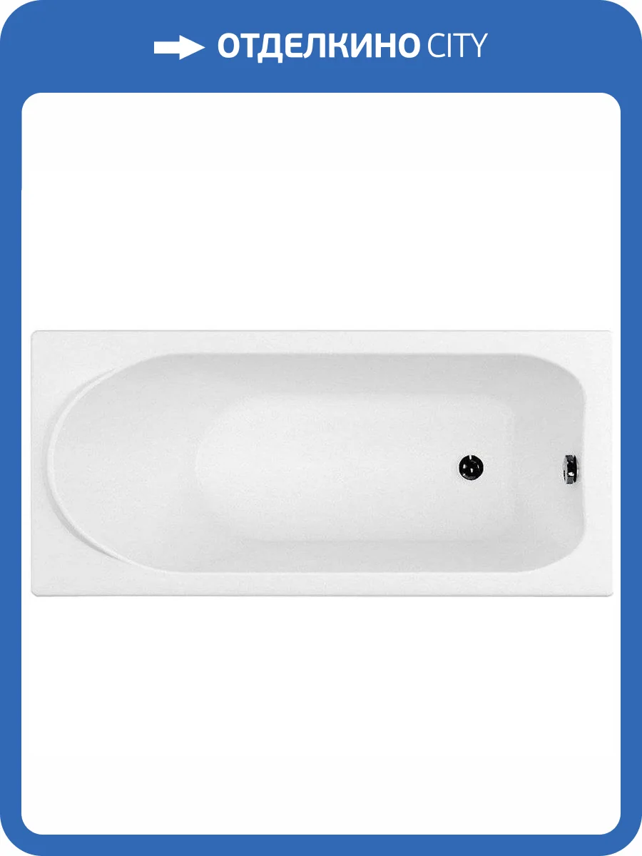 Акриловая ванна Aquanet Nord 205305 140x70 с каркасом фото 4